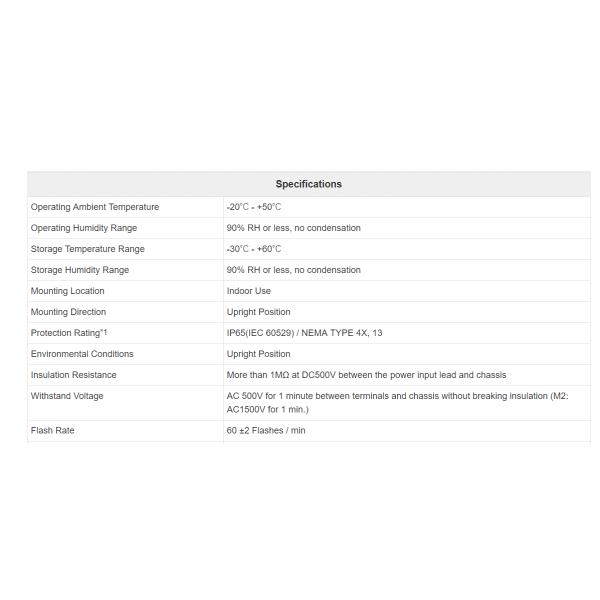 Industrial LED Signal Tower LR4-302QJNW-RYYBCZ Safety Warning Lamp
