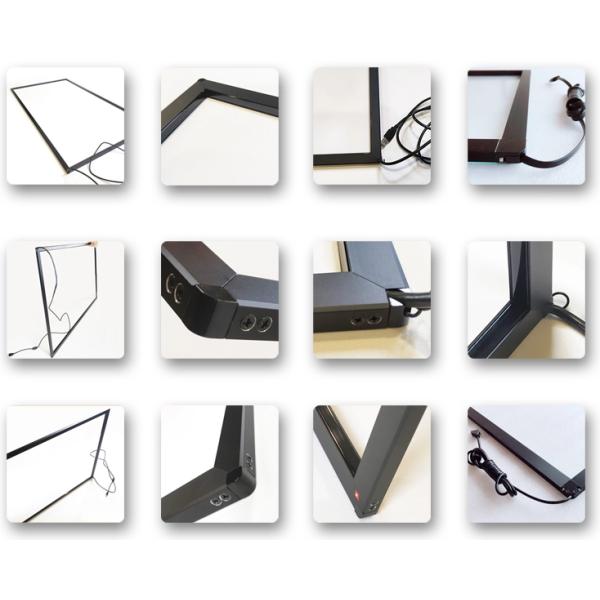 21.5 Inch 10 Points Ir Touch Frame For LCD / TV , Touch Screen Frame 4096*4096