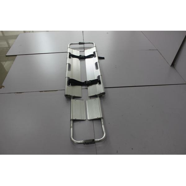 2.1M 0.44M Military Medical Folding Scoop Stretcher Height Adjustable