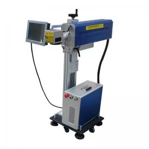 China Optical Lens Laser Coding Machine Co2 Laser Printer 80mmx80mm Engraving Area wholesale
