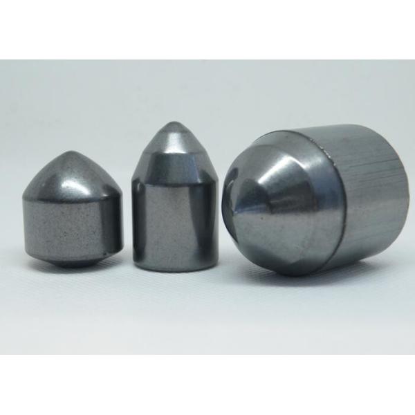 Cone Shape Tungsten Carbide Buttons High Wear Resistance For Coal Mining