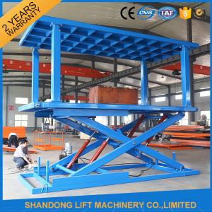 China Portable Hydraulic Scissor Car Lift home elevator WITH high strength Manganese Steel on sale