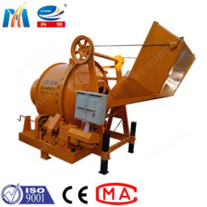 China Diesel Concrete Drum Mixer Efficient Cement Production wholesale