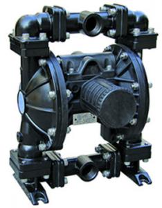 China Mechanical Air Driven Double Diaphragm Pump For Solvent Waste Water on sale
