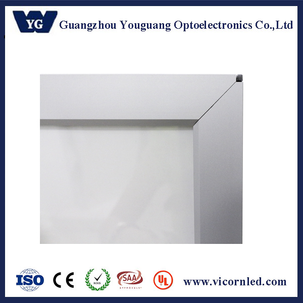 Super Slim Black / White 22mm Thickness LED Light Box Snap Open For Inddor Advertising