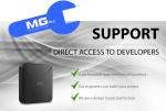 Mag Pro Linux IPTV Set Top Box DLNA H.265 Decoder OTT Linux Smart Box