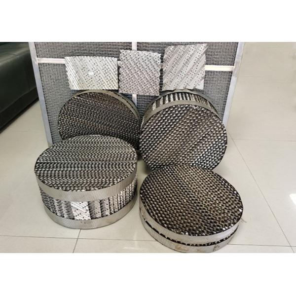 Metal Corrugated Plate Distillation Column Packing 304 Stainless Steel