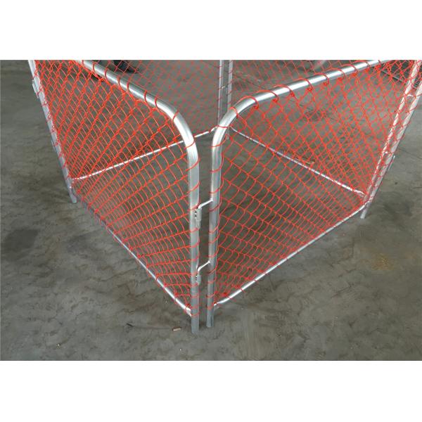 Chain wire mesh Rubbish Cage Containment for Auckland New Zealand Temporary Rubbish Fence