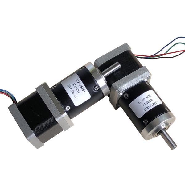 Quality Nema 14 Geared Stepper Motor 35mm High Torque Hybrid  Type For ​Textile Equipment for sale