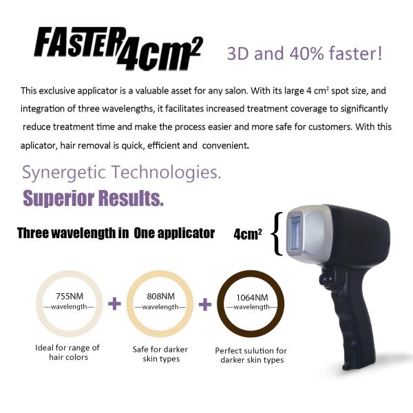 2 In 1 tattoo eraser machine Multi Functional Hair Removing Laser Machine Commercial