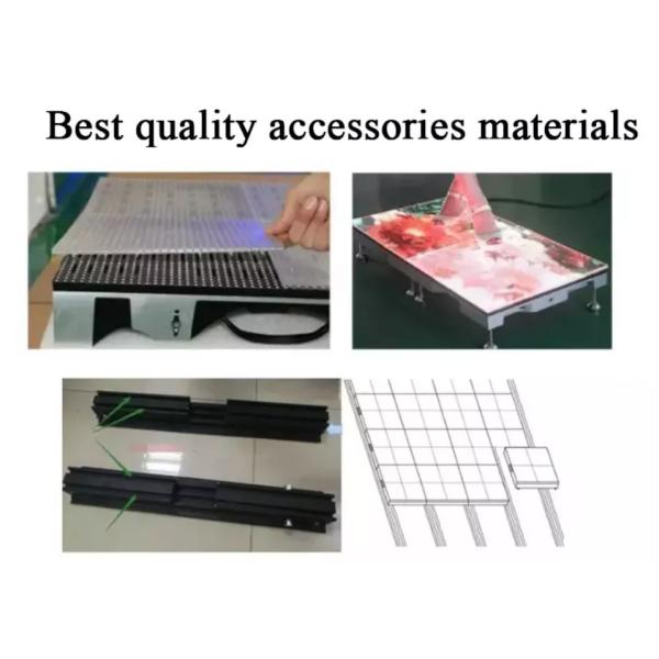 Programable Interactive LED Dancefloor P4.81 LED Dj Stage Dance Floor For Retail Store