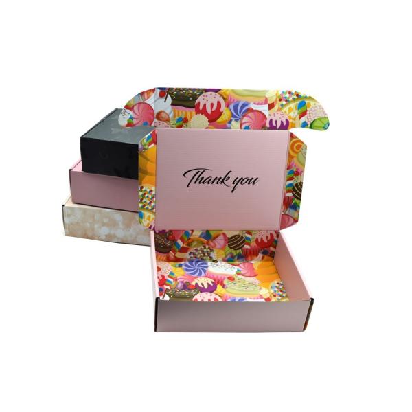 Corrugated Paper C2S Art Paper Apparel Packaging Boxes Rectangle
