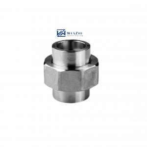 China Stainless Steel 304 316 316L 2000lb 3000lb 6000lb B16.11 Forged Fittings Socket Weld Union on sale