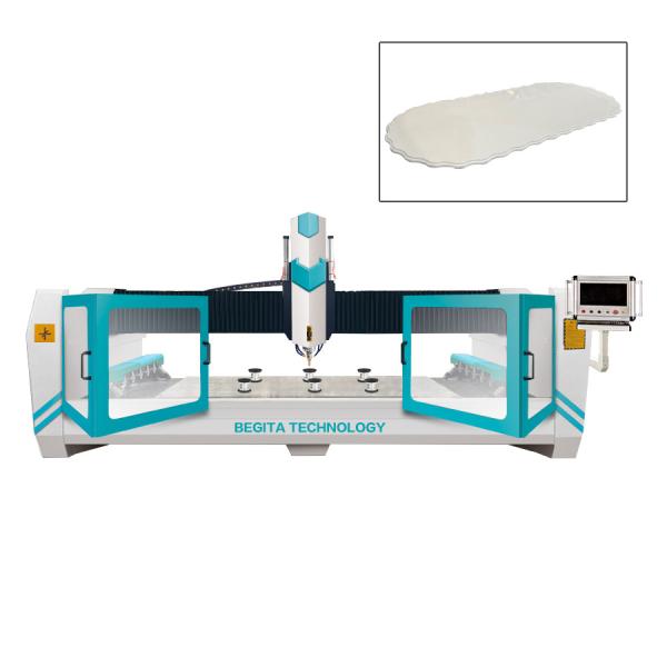 Quality NC Studio Control System Water Cooling Computer Numerical Control Stone Carving Machine for sale