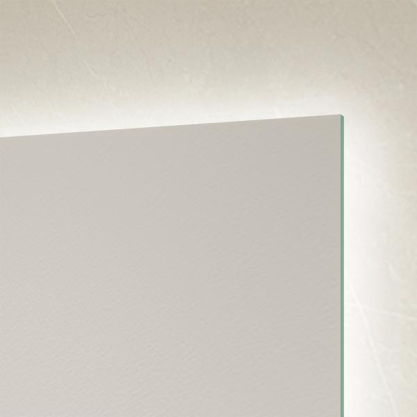 Frameless LED Vanity Mirror Light with Adjustable Color Temperature and IP44 Waterproof Protection for Bathroom Installations