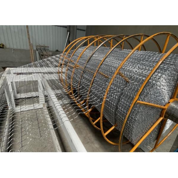 2.0mm Wire Diameter 280Meters Roll Length Pipeline Reinforced Wire Mesh For Water and Wastewater Pipeline