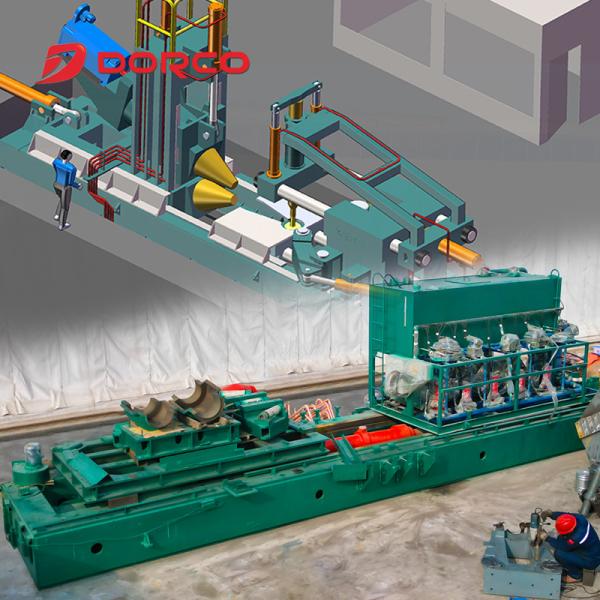 Quality Automated Control Horizontal Ring Rolling Machine D53KF - 450 Large Processing Range for sale