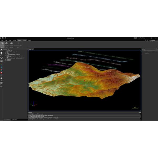 Aerial 3D Laser Scanning System For Real 3D And Smart Mining