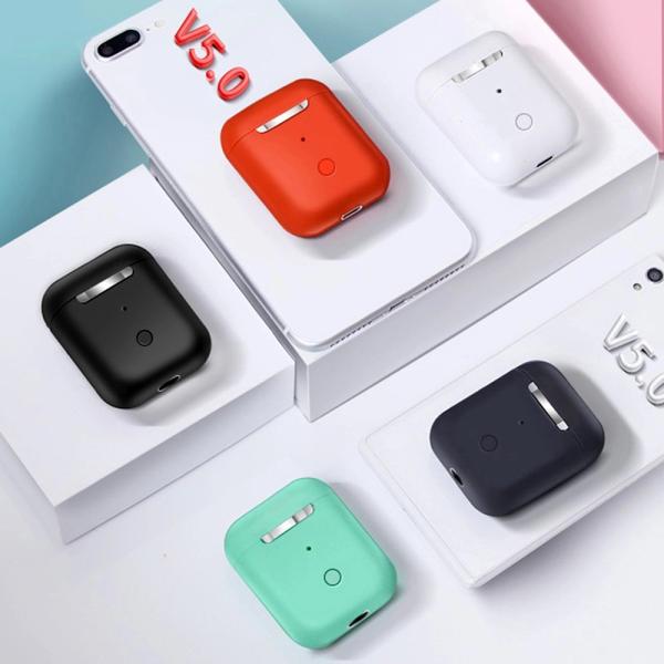 Double Call 5.0 TWS I12 Earbuds Wireless Bluetooth Earphones With Charging Case