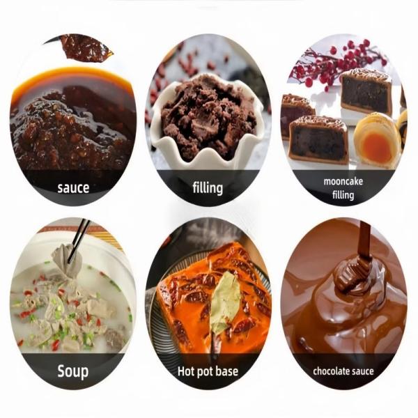 Industrial Electric Cooking Kettle For Sauce Soup And Food Processing