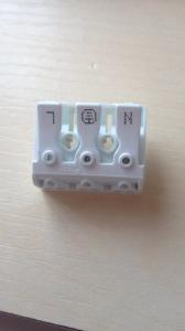 China 923 Terminal Solderless Led Tape Connectors With Fixing Plastic Hooks wholesale