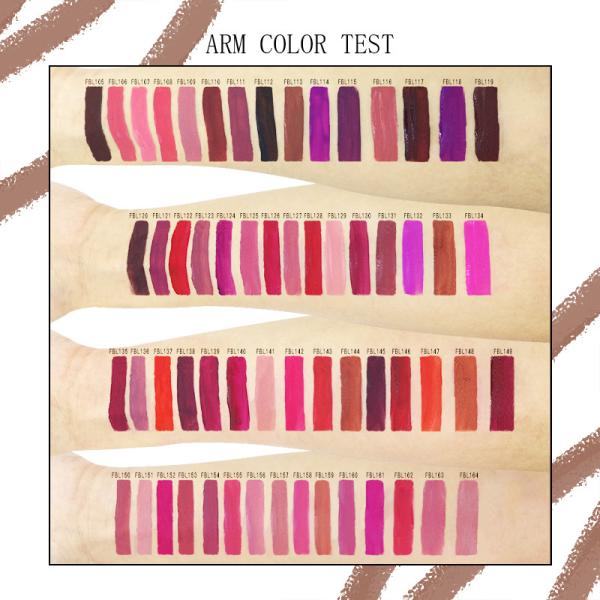 2.5g 60C Color Matte Glossy Lipstick 500pcs Natural Waterproof Gloss Lipstick