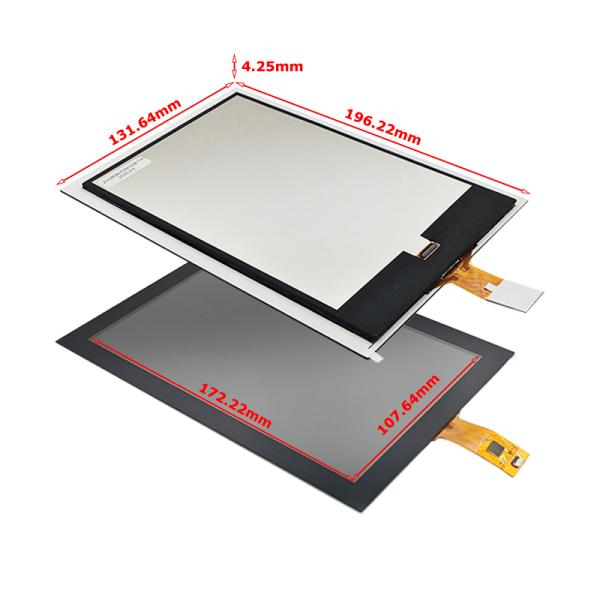 TFT CTP Touch Panel 800x1280 Resolution 8 Inch LCD Display MIPI 31 Pin