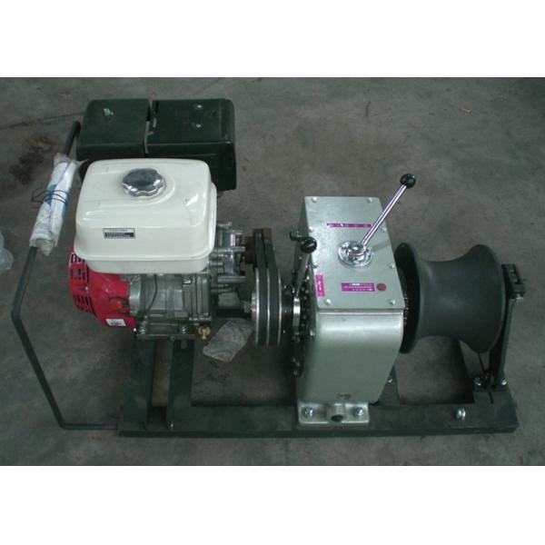 Cable Winch Puller For 5 Ton Petrol Engine Powered Fast Speed Winch