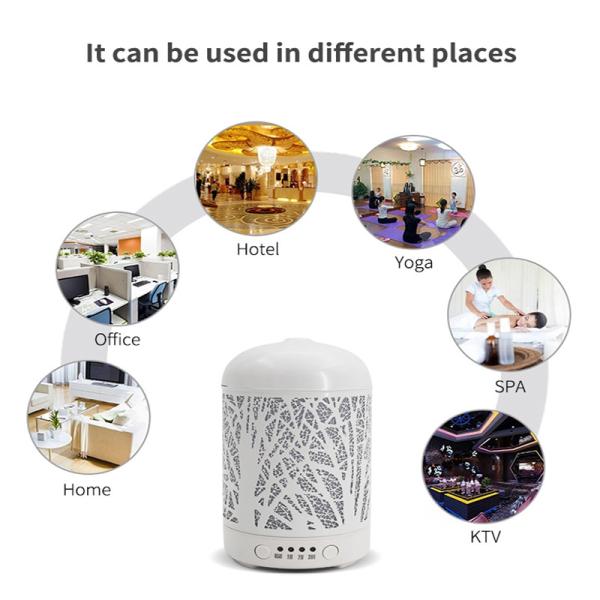 Home Metal 100ML Electric Aromatherapy Diffuser