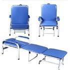 China Hospital Patient Room Chair Portable Foldable Accompany PVC Artificial Leather on sale