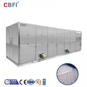 China Stainless Steel Ice Cube Machine 20 Tons , Ice Maker Machine With LG Electrical Components wholesale