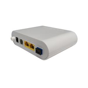 China Low Cost White Case GPON 2 GE TEL FTTH ONU Support SIP G.711 For PON Technology wholesale