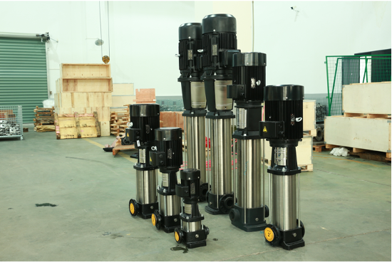 Stainless Steel Stiletto Vertical Fire Pump 2HP Multistage Water Pressure Booster 500GPM Motor