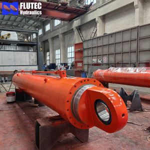 Large Custom Made Hydraulic Cylinders For Electrical Furnance