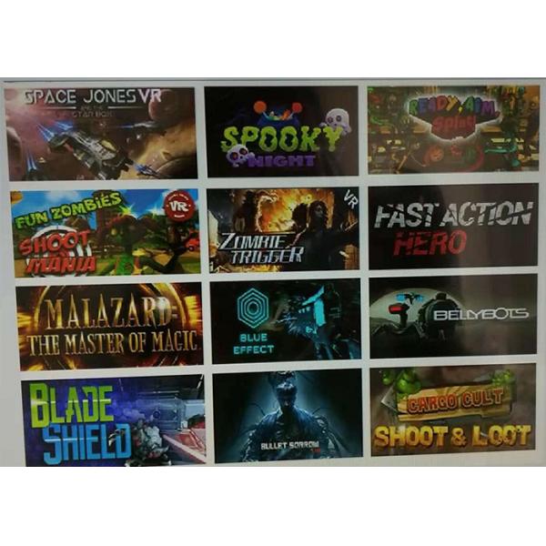 Interactive VR Motion Gaming Chair , 42 Inch Screen VR Car Driving Simulator