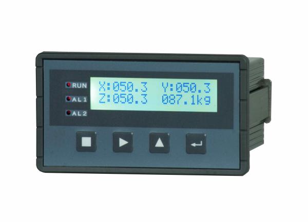 Quality Mini 3-D 3-CH Weighing Indicator Controller , 1280Hz Force Measuring Controller for sale