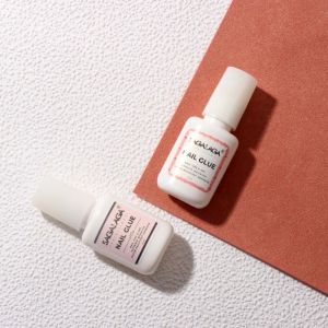 Buy cheap Nail Art Adhesives Long Lasting Acrylic Nails Tips with 8ml Brush on Nail Glue from wholesalers