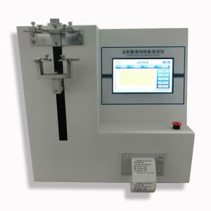 China ISO 7886 Professional Colour Touch Screen Medical Syringe Slide Performance Tester on sale