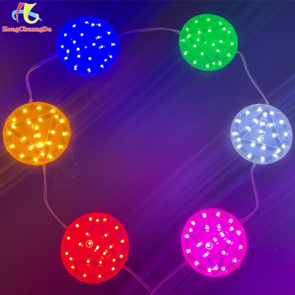 24 LEDs Big Power Surface Warning Motorcycle Car Warning Light