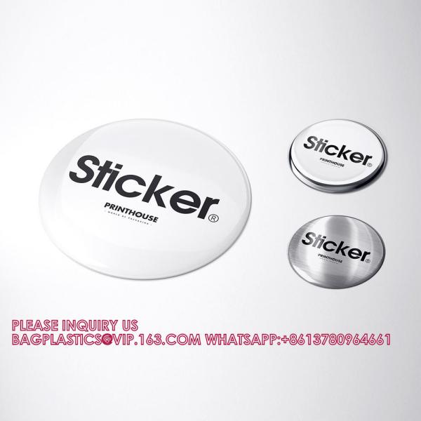 Eco-Friendly Custom Clear Epoxy 3d Dome Sticker Transparent Silicone Labels Rectangular 3D Epoxy Stickers