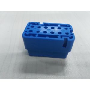Buy cheap Mass Production Blue Colour injection Mold parts From 2 Cavities Mold from wholesalers