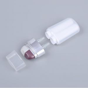 China 0.3liter PP PET Plastic Airless Pump Bottle Airless Cream Pump Bottle Dispenser Double Tube 0.2ml T wholesale
