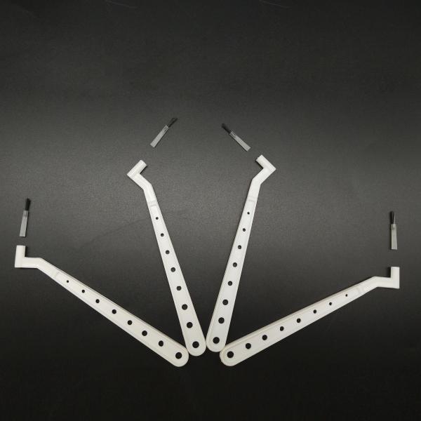 Plastic Dental Micro Applicators , Dental Micro Brush Applicator With Handle