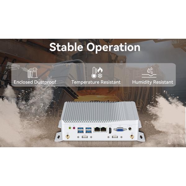 Intel Celeron J1900 Fanless Industrial PC With Dual COM GPIO And DDR3L 8G