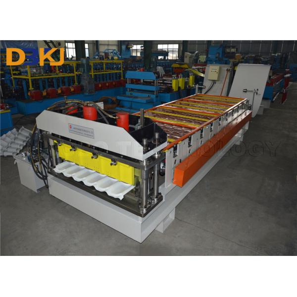 Chain Transmission Steel Glazed Tile Forming Machine for Public Building