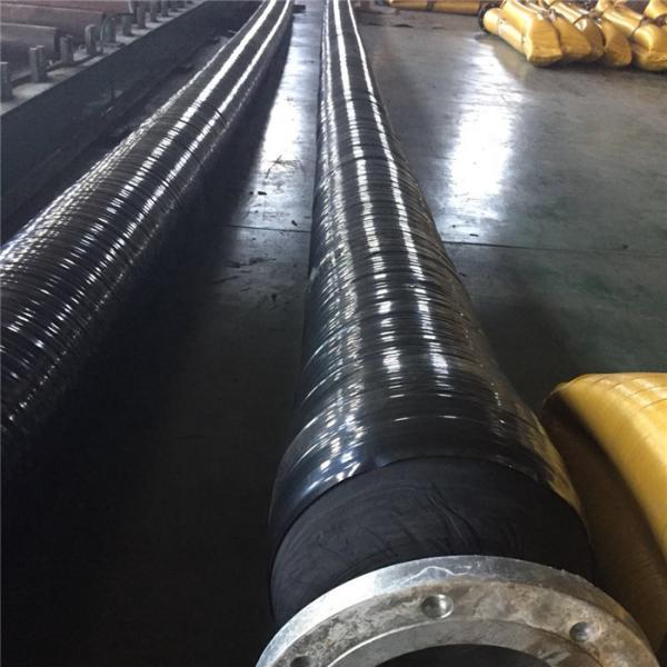 Quality 8" And 10" Offshore Hydraulic Hose / Marine Dock Oil Hose With Steel Flange for sale