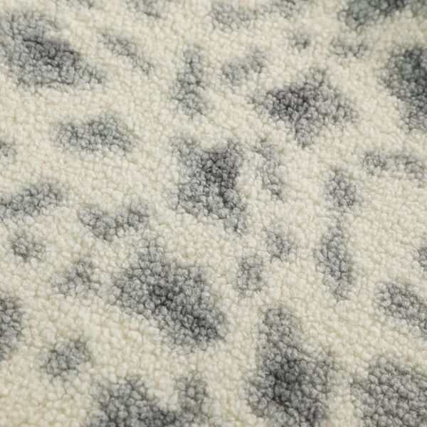 Custom Soft Skin Friendly Knit Printed 100% Recycled Polyester Jacquard Sherpa Fleece Fabric