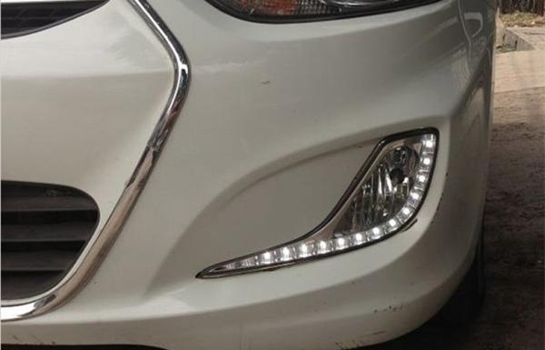 COB DRL Car LED Daytime Running Lights , LED Day Time Lamp Automobile Spare
