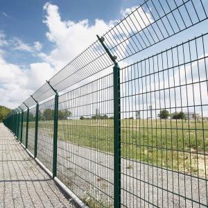 China Framework Welded Mesh Fencing 1800x3000MM Railway Security Fencing on sale