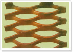 Multi Shape Expanded Metal Sheet Aluminium / Thin Low Carbon Steel / Stainless Steel